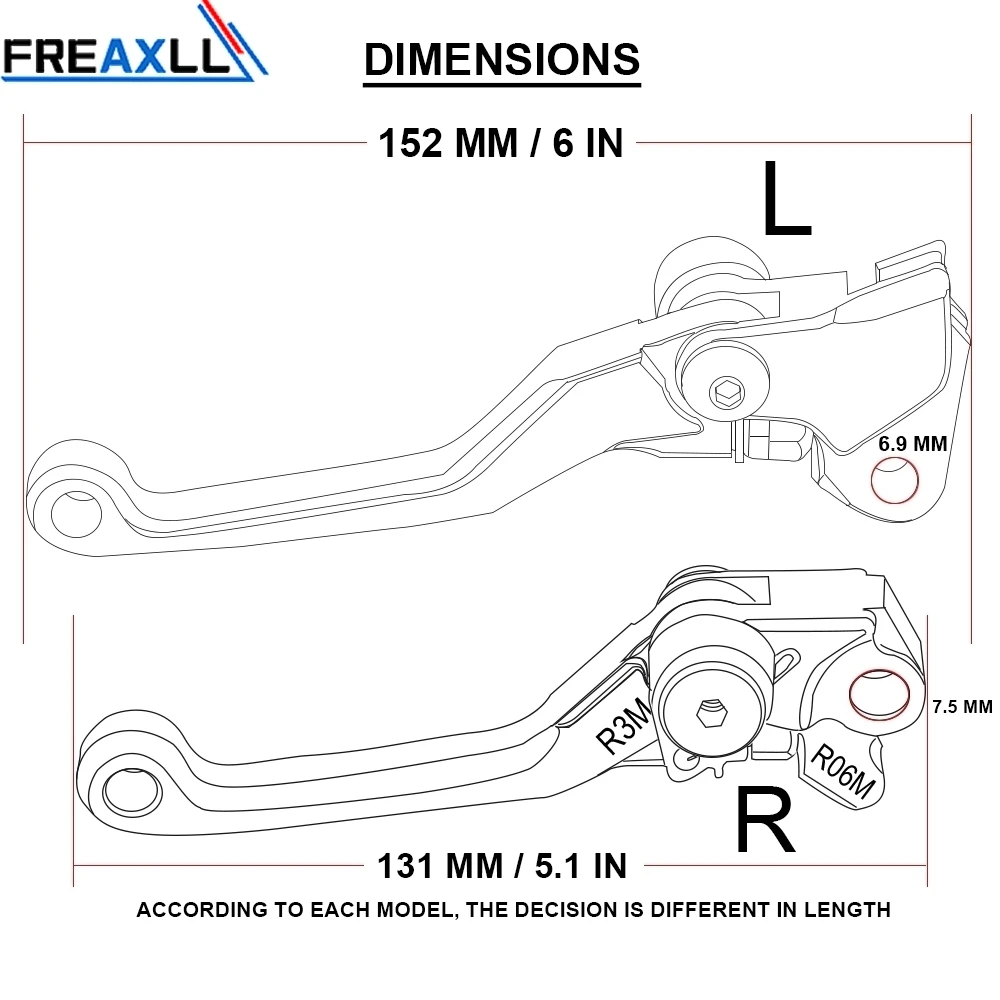 Для Honda CRF150F CRF230F CRF 150 F 230 2003-2017 CNC поворотные аксессуары для мотоциклов рычаги