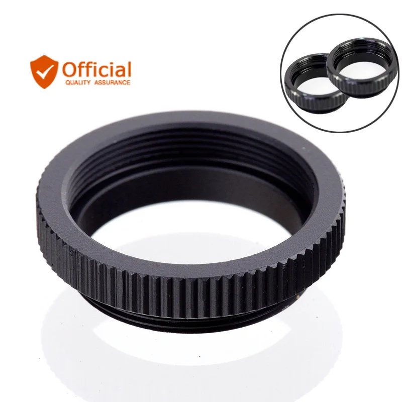 

2pcs/lot Macro C Mount Ring Adapter For 25mm 35mm 50mm CCTV Movie Lens M4/3 NEX C-FX C-N1 C-NEX for EOS M Camera black