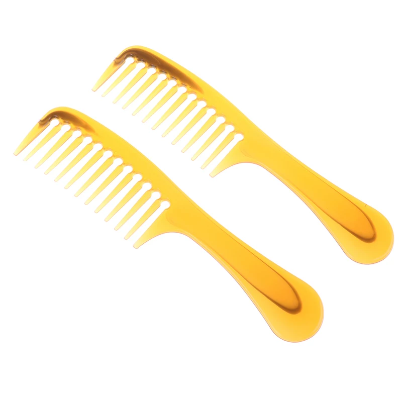 Health Care Beauty Tool 2pcs 20cm Professional Hair Comb No Static Wide Tooth | Красота и здоровье