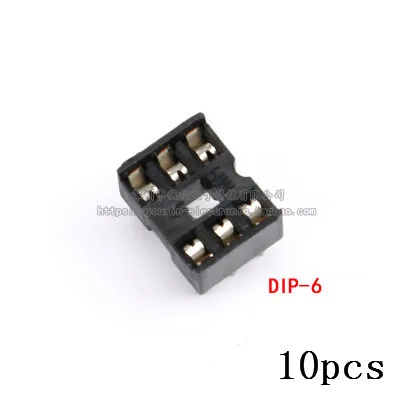 10 шт. IC розетки DIP6 DIP8 DIP14 DIP16 DIP18 DIP20 DIP28 DIP40 шпильки DIP разъем 6 8 14 16 18 20 24 28 40