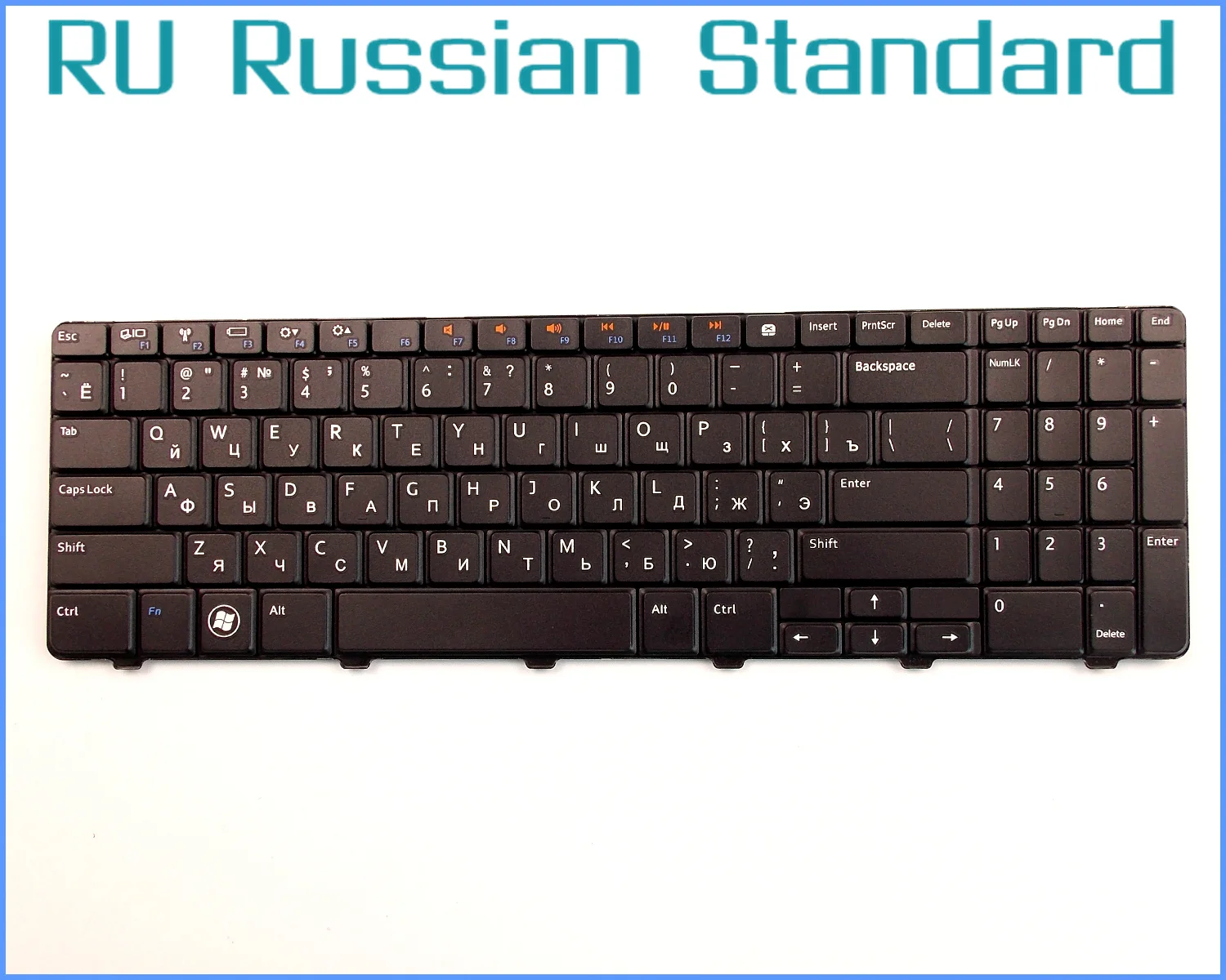 Русская версия клавиатуры для ноутбука Dell Inspiron 15 15R 5010 N5010 M5010 | Компьютеры и офис
