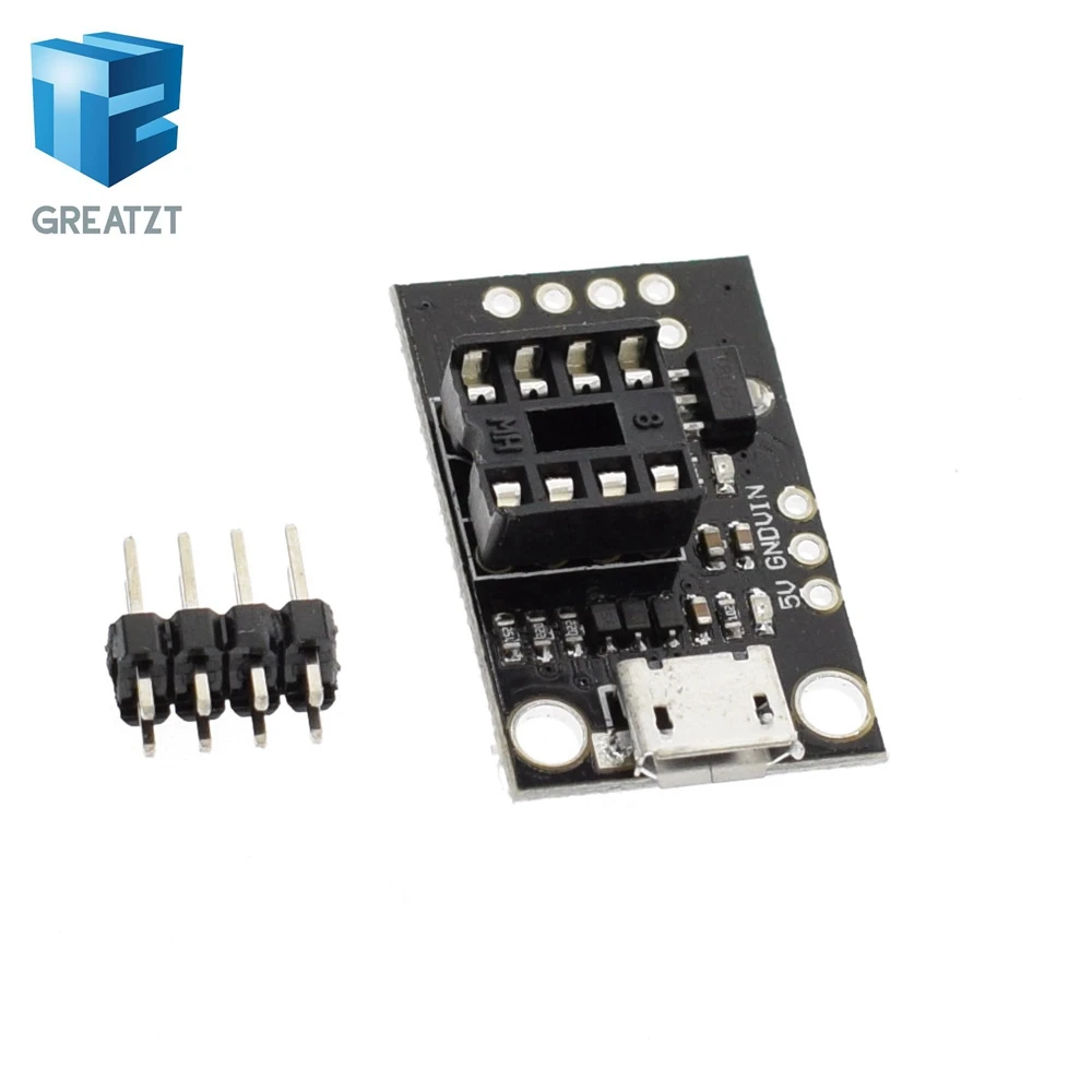 Бесплатная доставка вставные макетная плата для ATtiny13A/ATtiny25/ATtiny45/ATtiny85