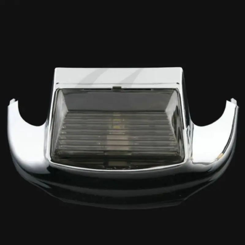 Наконечник переднего крыла мотоцикла светильник-дымчатый оранжевый красный