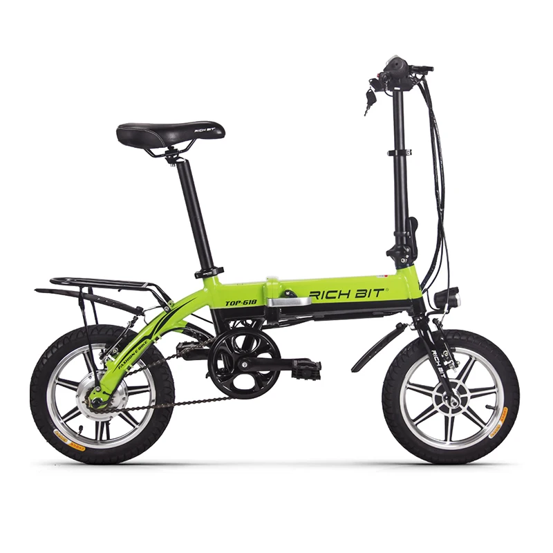 

RichBit Mini Folding Electric Bike 36V 250W Lithium Battery Electric Bicycle Folding Electric Mountain Bike With 10.2Ah Battery