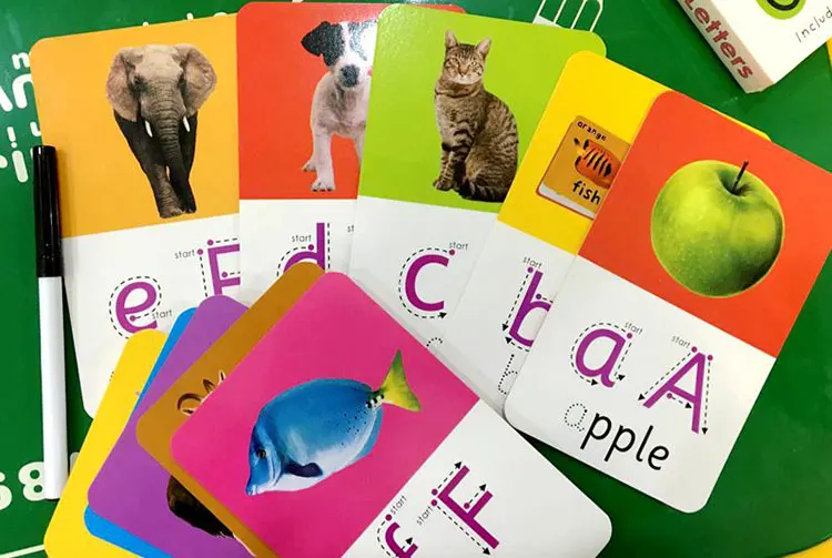 3 бокса/набор с ручкой чистка детское Раннее Обучение английское слова флэш-карта