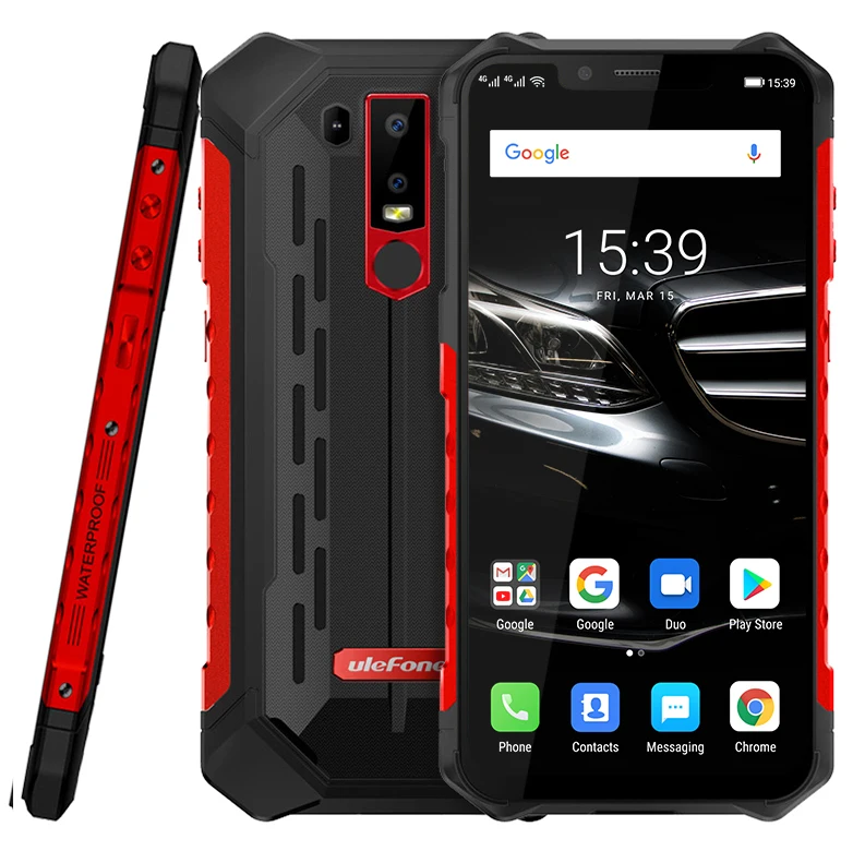 Ulefone Armor 6E смартфон с 5 дюймовым дисплеем восьмиядерным процессором Helio P70 ОЗУ 4 Гб