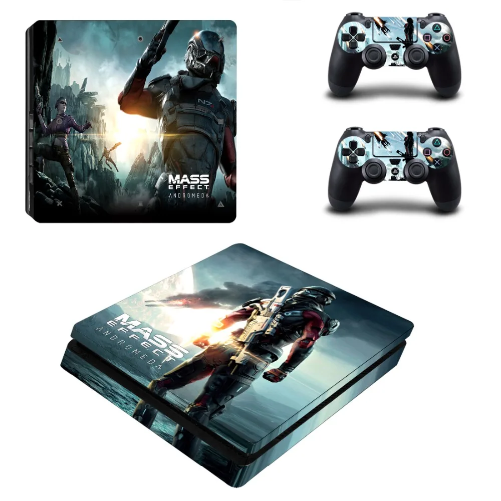 Массовый эффект Андромеда PS4 тонкий стикер кожи для PlayStation 4 консоль и контроллеры