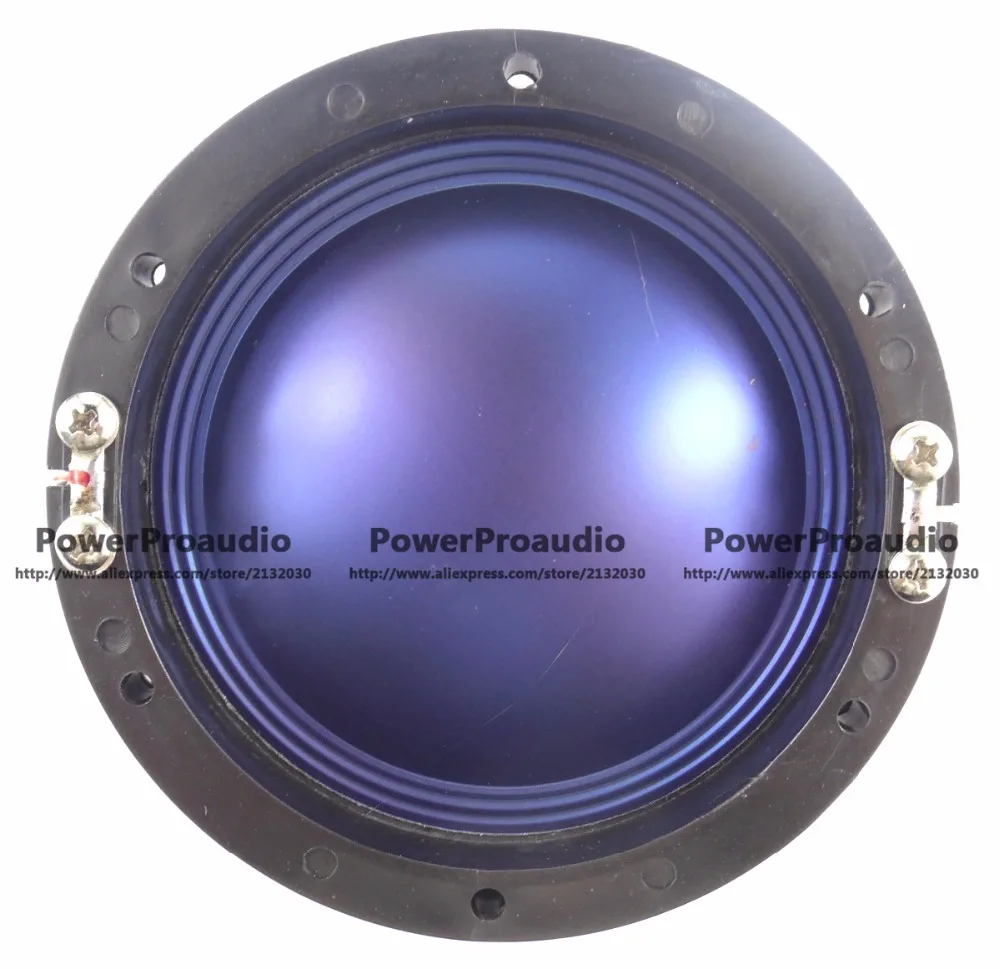 

1pcs 72.2 mm 8 ohm Titanium tweeters diaphragm voice coil -flat wire ,2.84 '' Blue Titanium