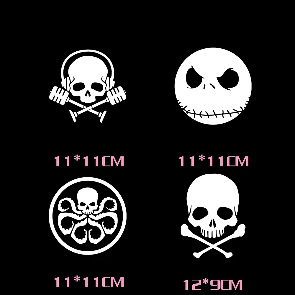 Aliauto новейшая Светоотражающая наклейка с призрачным гонщиком забавная для MIni Cooper