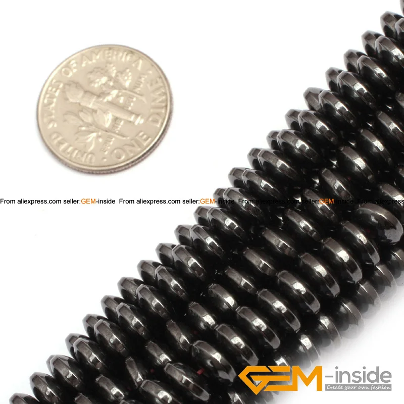 Магнитные бусины из гематита 15 дюймов|black hematite beads|beads naturalhematite beads |