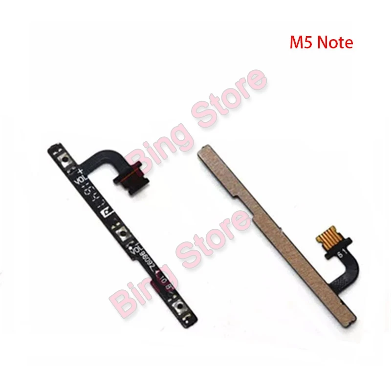 For MEIZU M5 Note Кнопки громкости шлейф для Meizu MX4 MX6 MX5 PRO 5 M2 M3 M5 M5S M5C Примечание M3S M1 из металла мощность на Off Key шлейф - Цвет: For MEIZU M5 Note