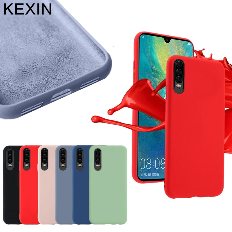Однотонный чехол KEXIN карамельных цветов для Huawei P Smart Plus P30 P20 Pro однотонный