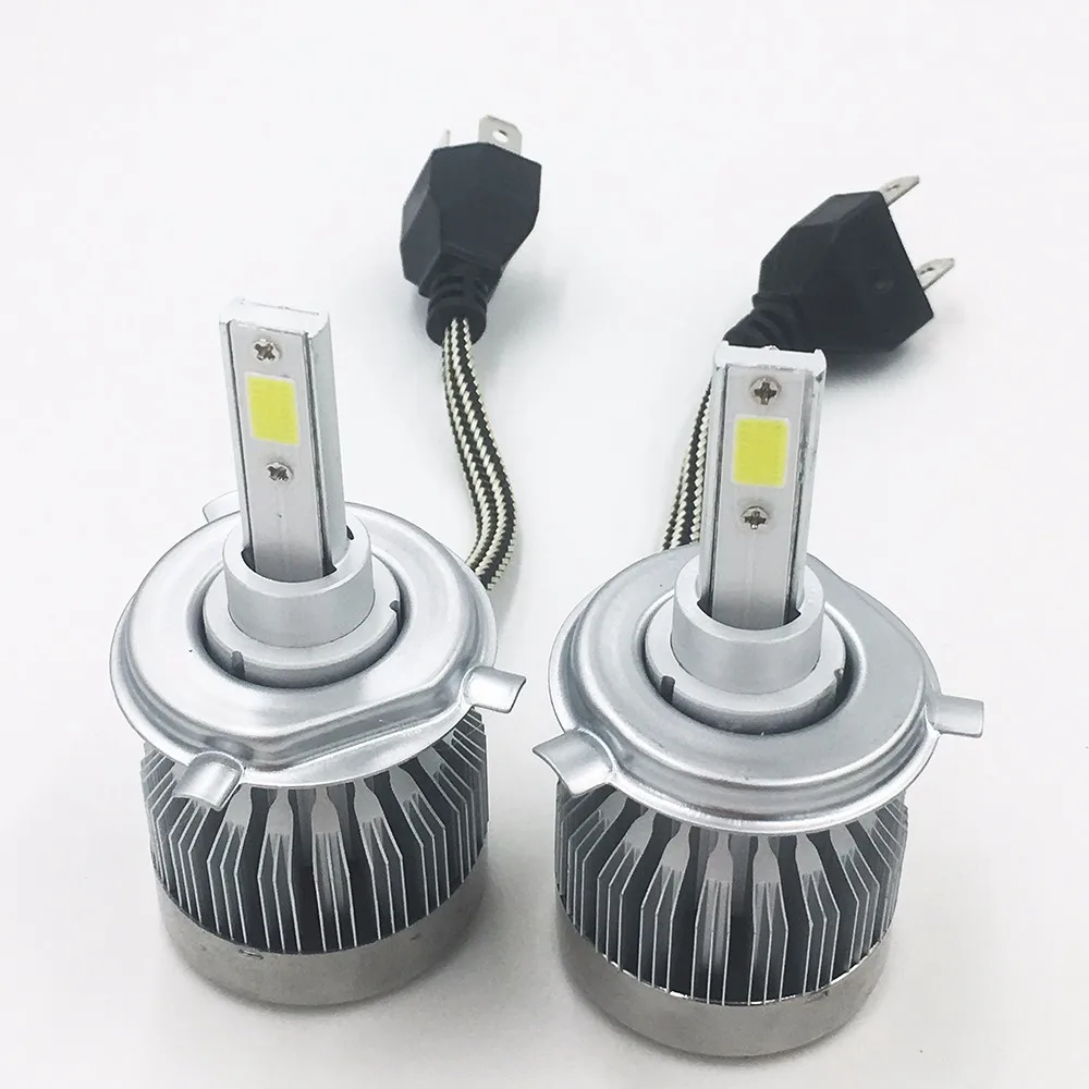 Супер яркий C1 Del Dell H4 Универсальный Автомобильный фару 24V 6000K LED luce|super bright|car ledluces h4