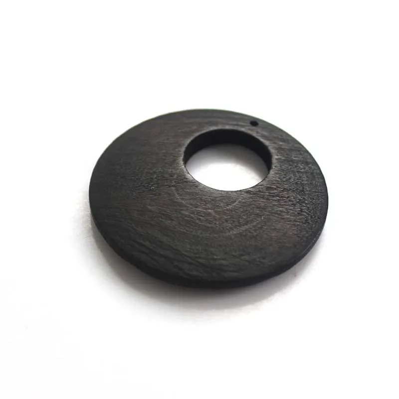 5 шт. черные кофейные круглые деревянные подвески Подвески Diy подвеска ожерелье