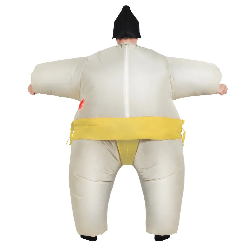 Надувной костюм сумо для взрослых костюмы на Хэллоуин женщин надувной борца