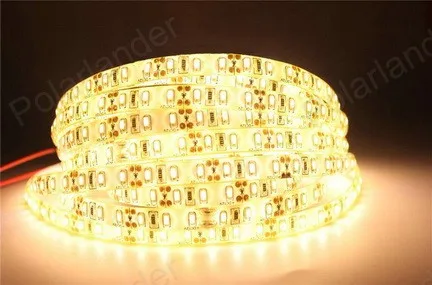 СВЕТОДИОДНАЯ Лента 3014 204 LED/метр DC12V Водонепроницаемый Белый/Теплый Белый/синий