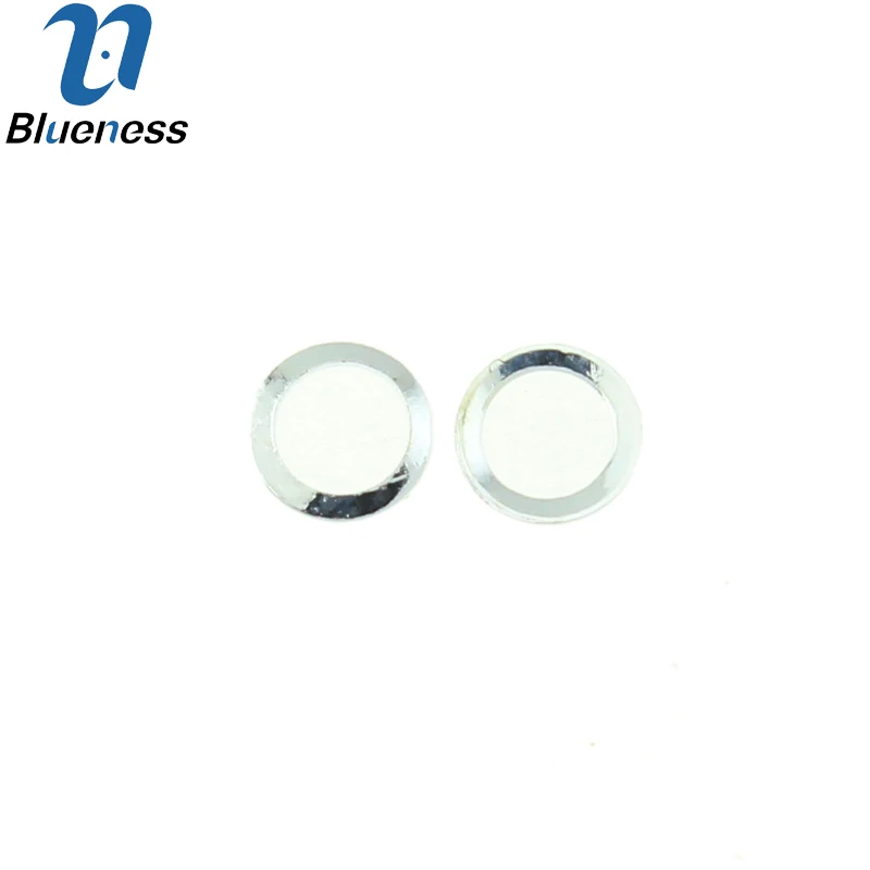 100 шт 3D ультратонкие серебряные гладкие полые круглые украшения DIY Дизайн дизайна