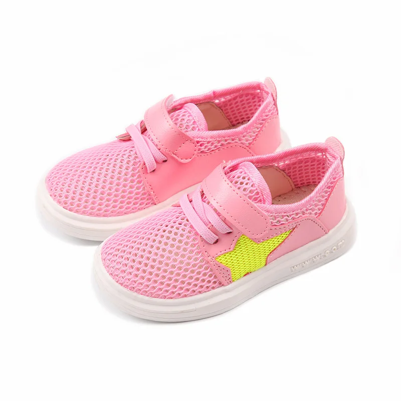 2018 Новый стиль Летняя детская обувь для мальчиков и девочек дышащие детские