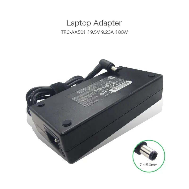 Genuine Laptop AC Adapter 19.5V 9.23A 180W 7.4*5.0mm Power Supply for HP ELITEDESK 800 G1 TPC-AA501 681059-001 APB002-020H2 | Компьютеры и