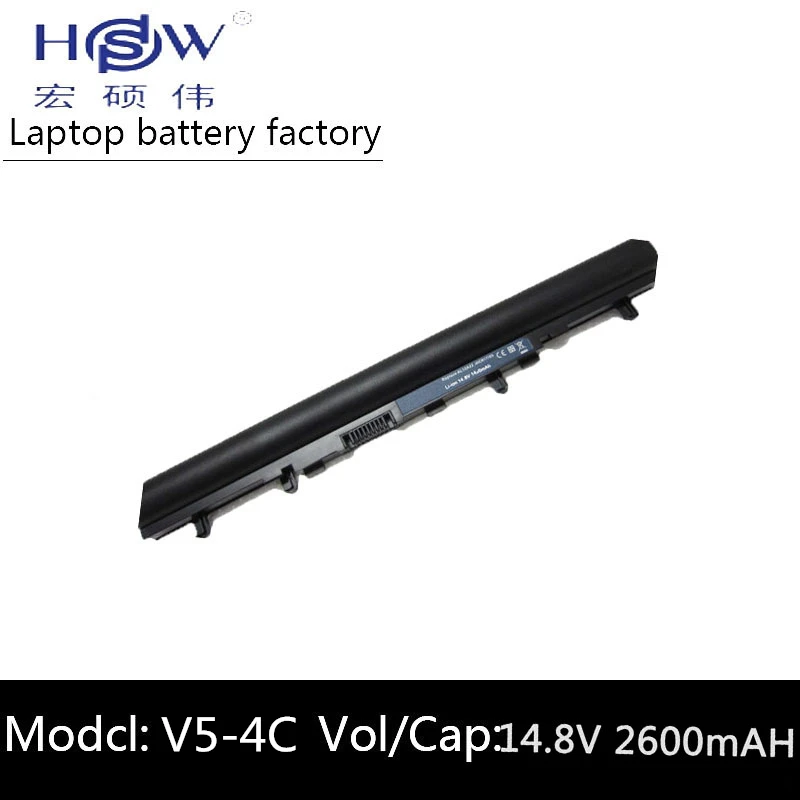 HSW Аккумулятор для ноутбука ACER Aspire V5 V5-131 V5-171 V5-431 V5-471 V5-531 V5-571 V5-571G батарея AL12A32 |