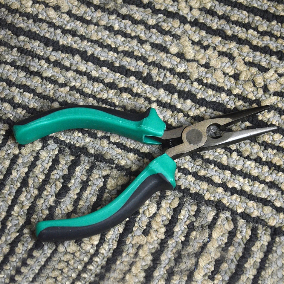 

Long Nose Plier Cable Cutter Mechanic Hand Tools Electronic Precision Wire Nipper Anti-slip Tool