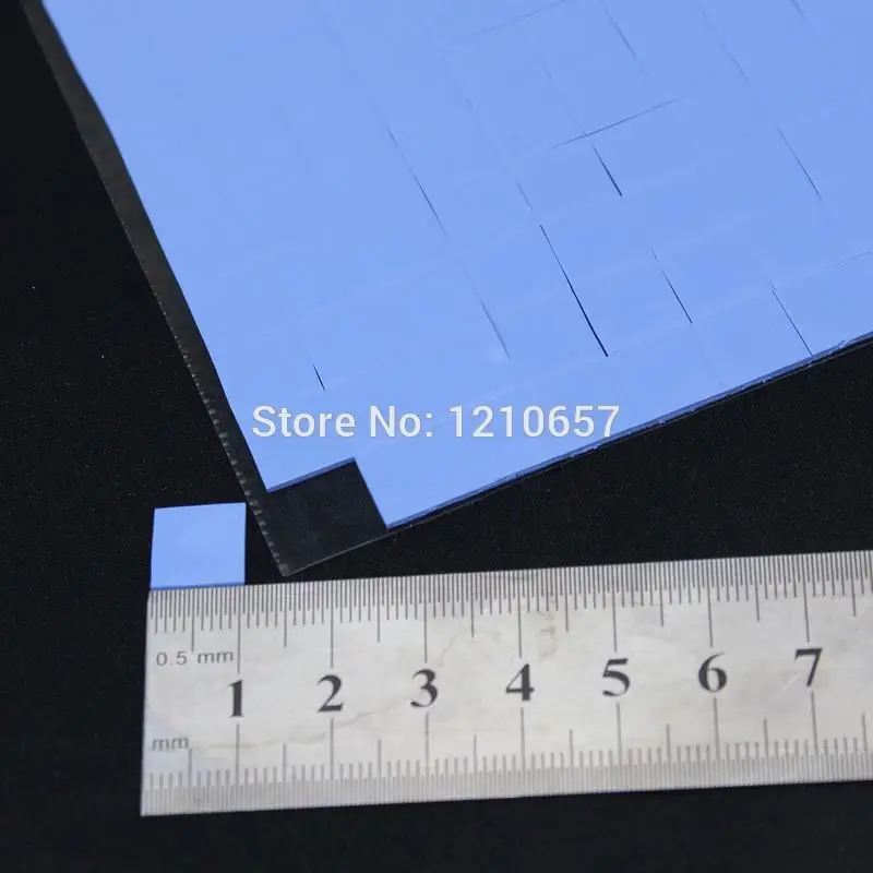 500 шт./партия, силиконовый радиатор для микросхем VGA, 10 х1 мм