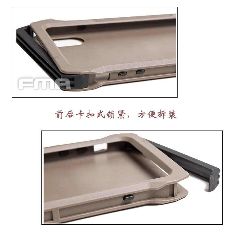 Чехол для телефона FMA Ip Xs Max мобильный чехол для Molle тактический кейс для наружного охотничьего оборудования Molle Чехол 3 цвета военный чехол
