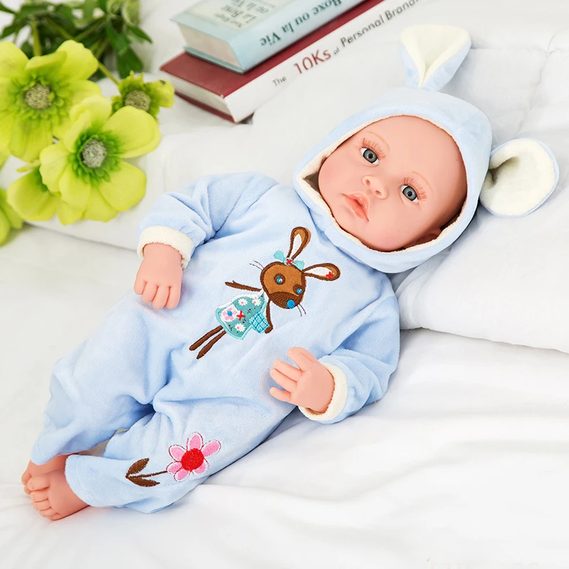 Мягкая кукла реборн smart touch говорящая для младенцев игрушка пения создание звука