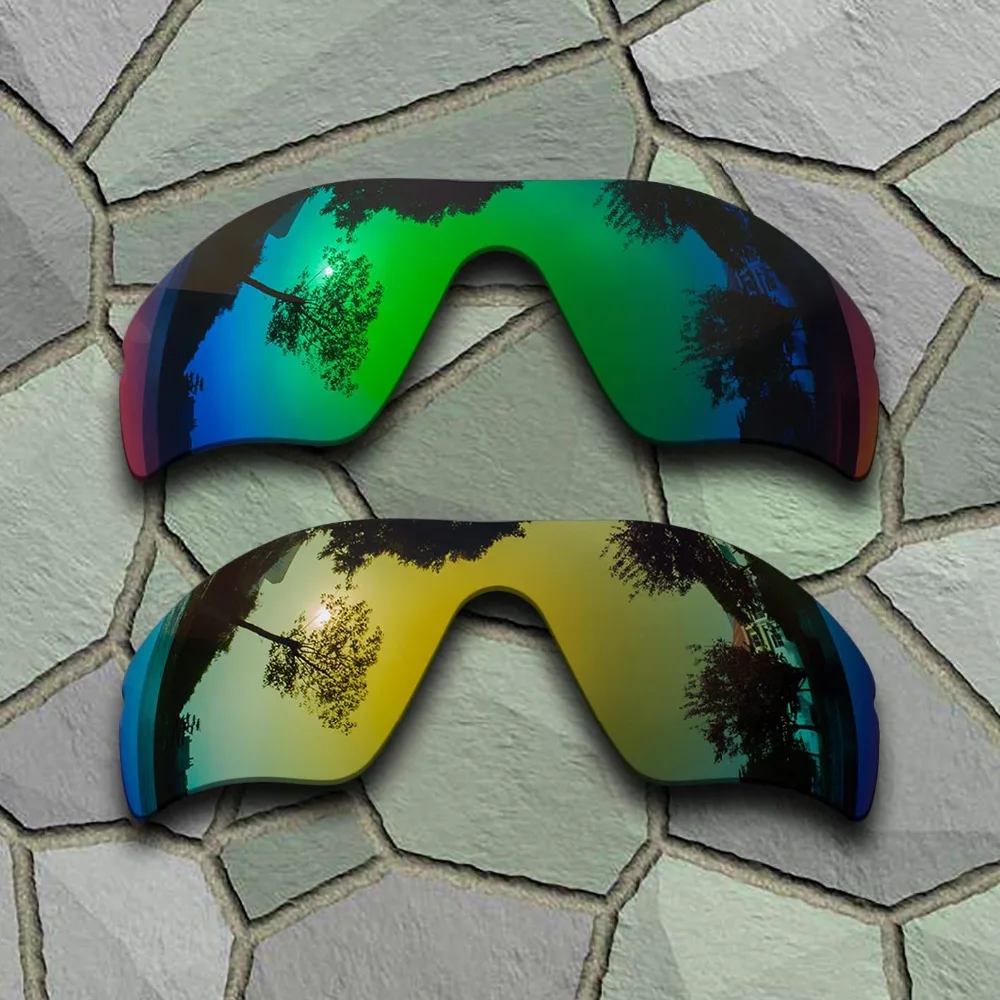 Нефритовые зеленые и желтые золотые солнцезащитные очки поляризованные Сменные