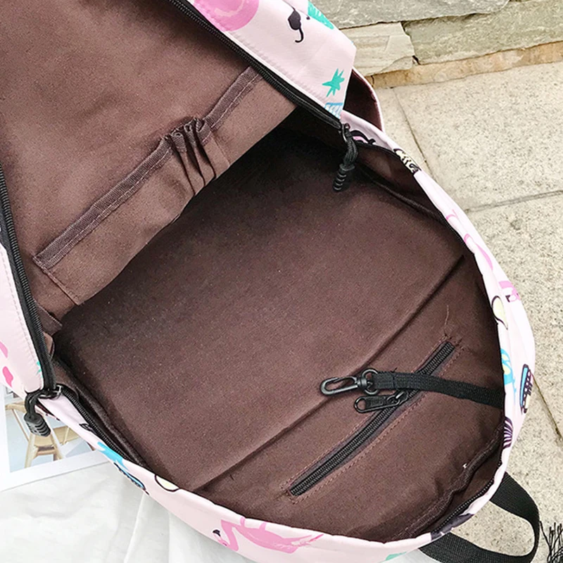 Женский рюкзак из ткани Оксфорд с единорогом школьный в стиле Харадзюку для