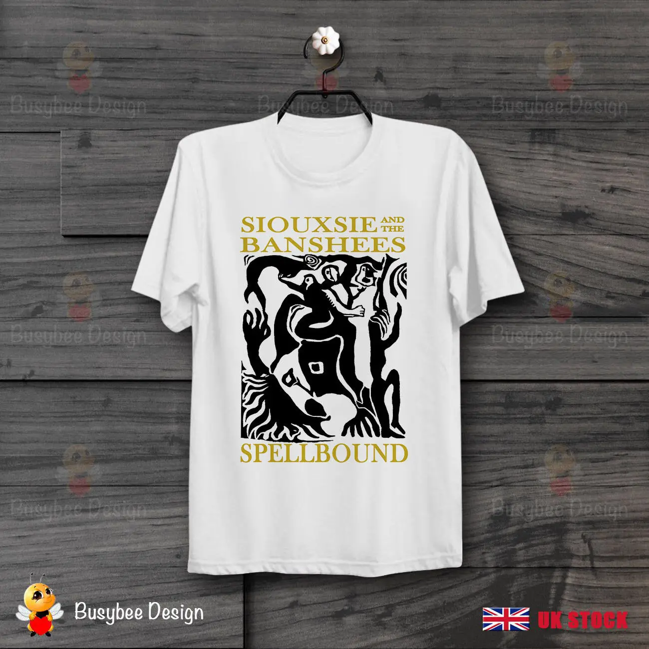 Siouxsie и Banshees Spellbound крутая футболка унисекс B403|Мужские футболки| |