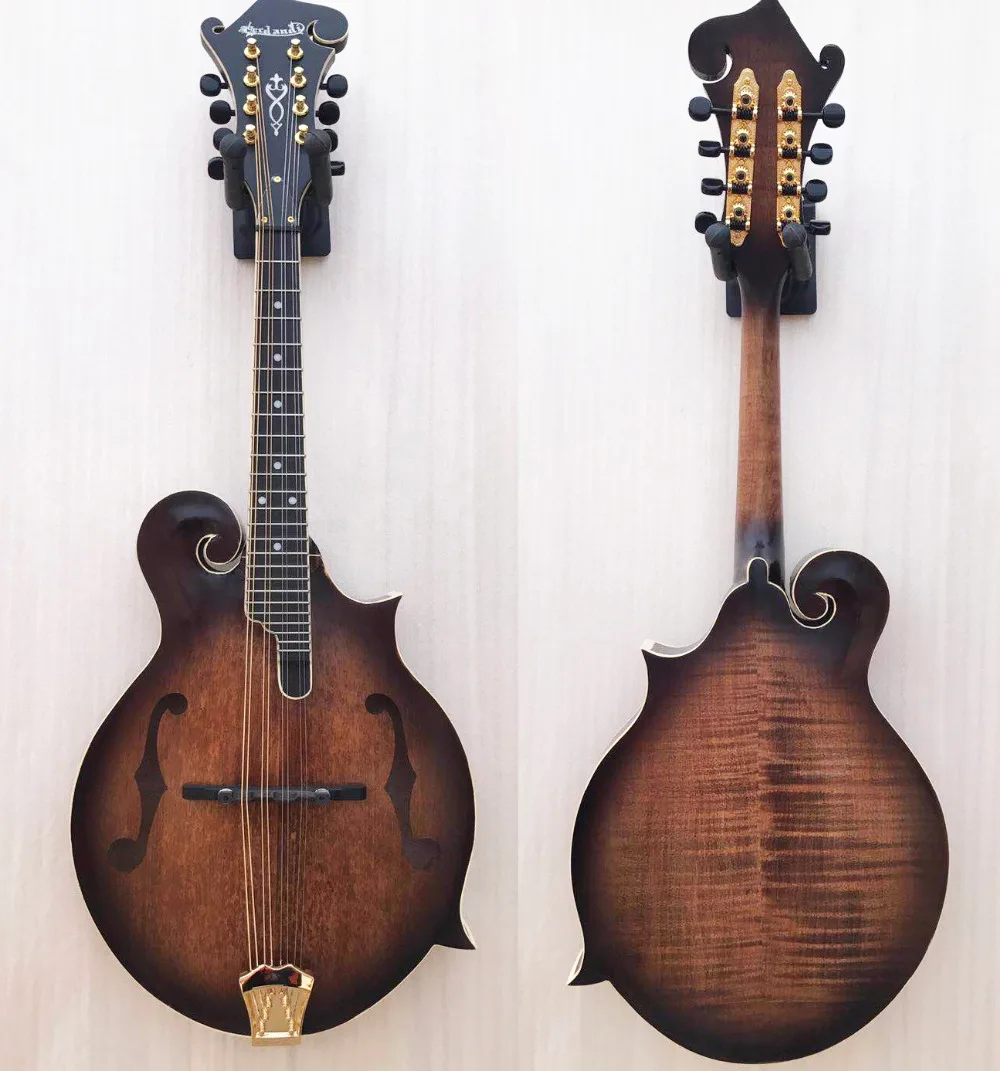 TFM 90TS сделанный вручную из массива дерева мандолины|wood mandolin|mandolinhandmade mandolin |