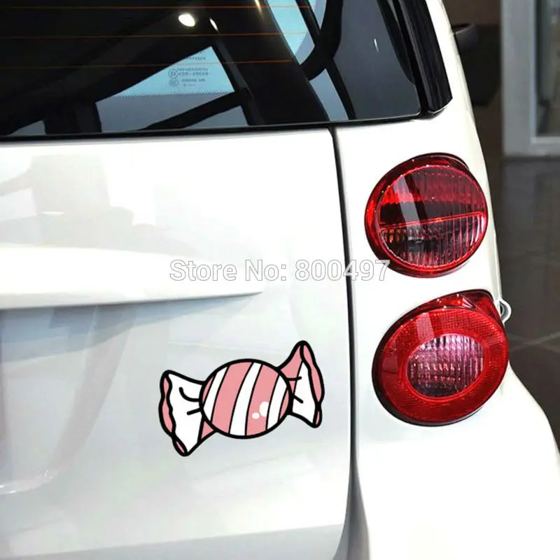 

10 x Newest Auto Stickers Car Styling Decoration Candy Sweety Sweetie Car Stickers Car Decal