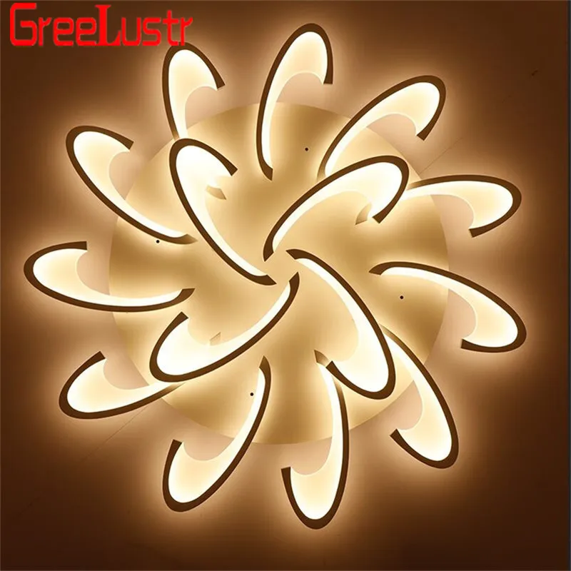 Современные светодиодные потолочные люстры Светильники для гостиной спальни