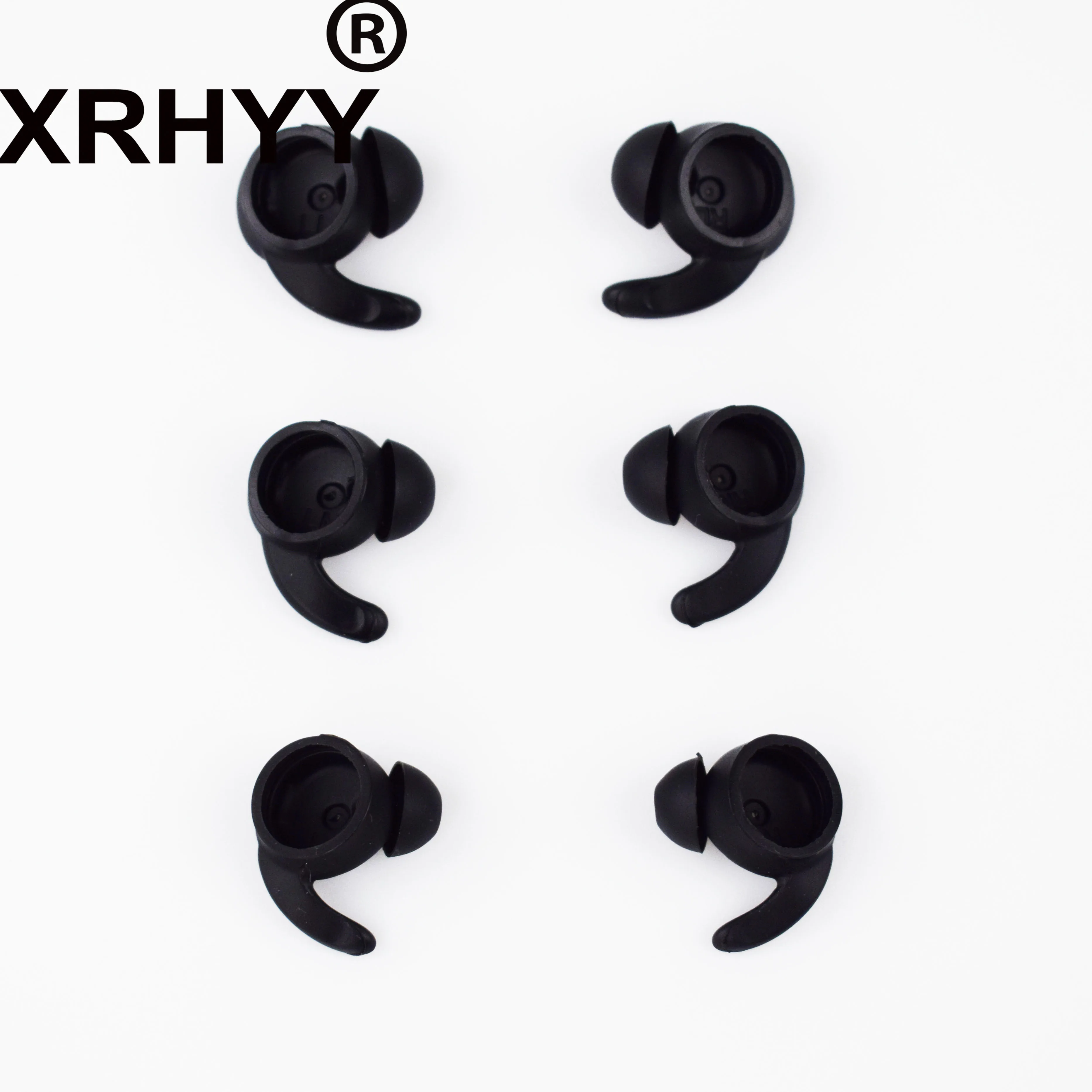 Силиконовые сменные амбушюры XRHYY 3 пары черные наконечники для Huawei Honor XSport AM61