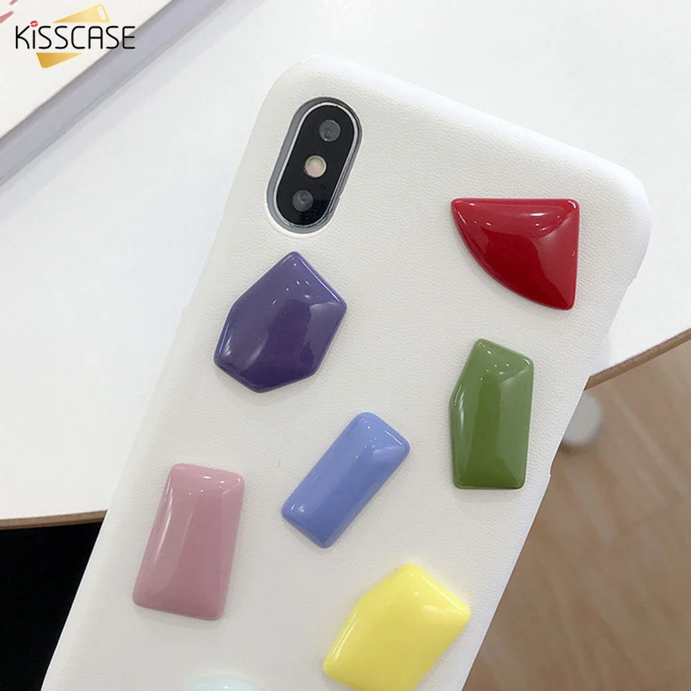Чехол из искусственной кожи с геометрическим рисунком KISSCASE для Huawei P30 P30PRO Carcasa Nova3