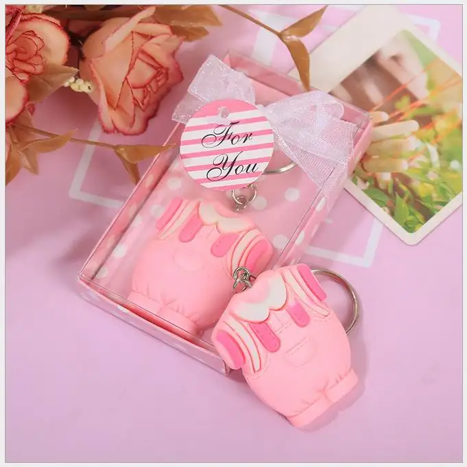 

New Creative Baby Clothes Key chains Resin Keyring Babies Shower Bridal Wedding Party Favors