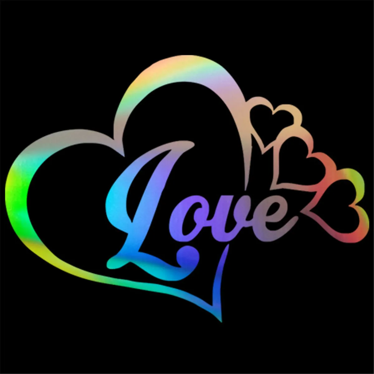 

Love Heart Shaped Sticker Car Window Auto Truck Vinyl Decal Wall Mural Art Decor