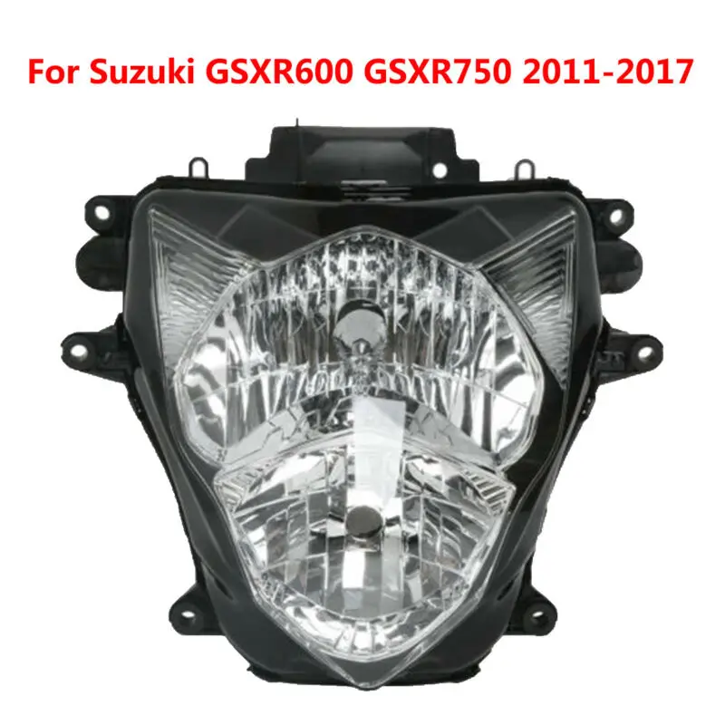 Year 2011-2017 Мотоциклетные передние фары противотуманные лампы в сборе для Suzuki GSXR600 GSXR750 04-05 06-07 08-10 11-17 - Цвет: Year 2011-2017