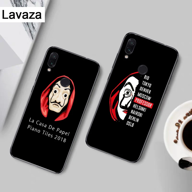 Lavaza La Casa De Papel деньги Heist силиконовый чехол для Xiaomi Redmi 4A 4X 5A 5 плюс S2 6 6A Note 4 7 Pro премьер