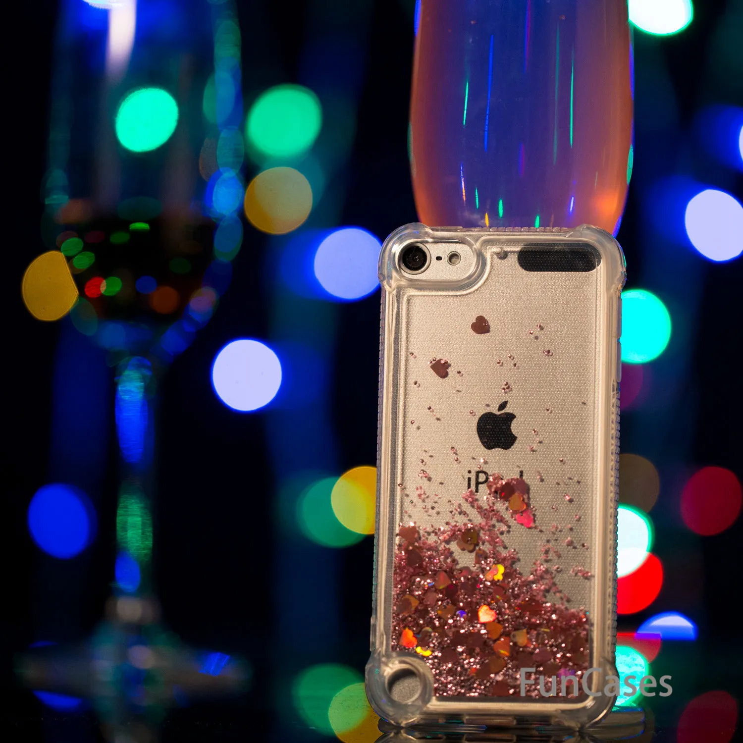 Чехол с розовой звездой для iPhone Touch 5 Мягкая силиконовая задняя крышка чехол