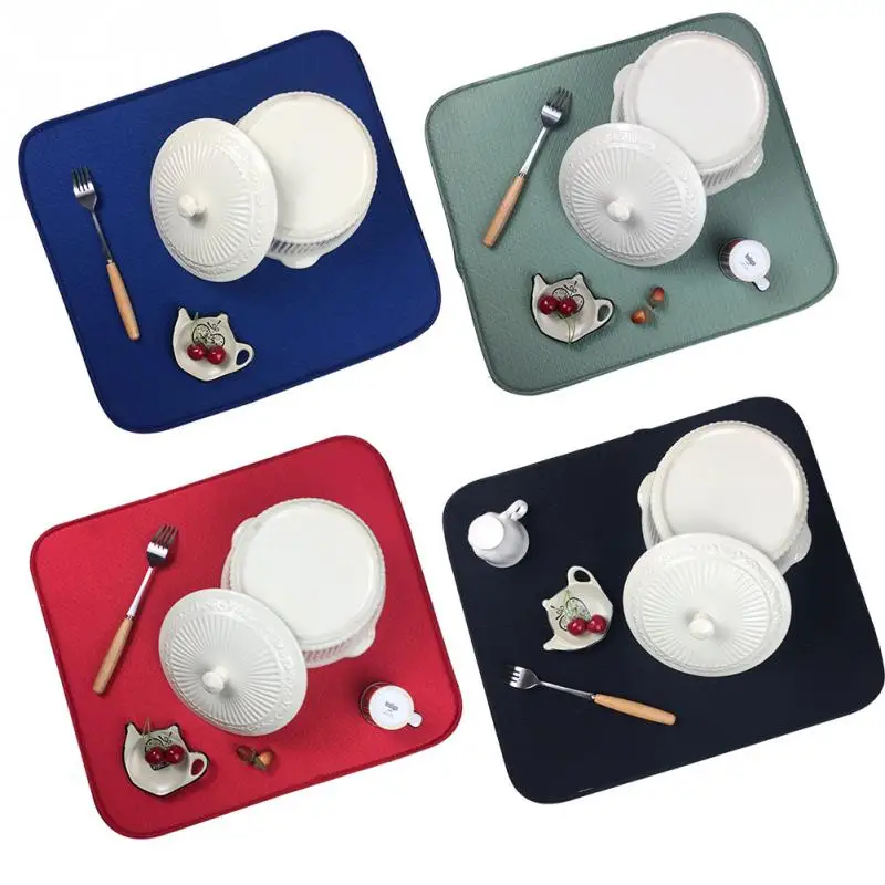 Многофункциональная Нескользящая подложка под тарелку кухонные принадлежности