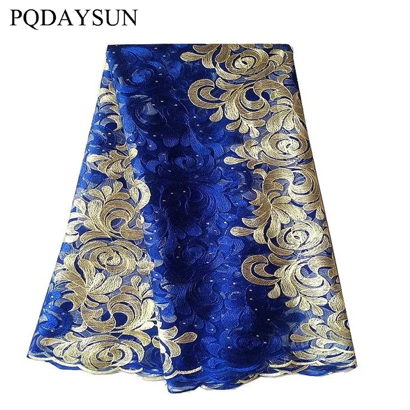 2017 популярная африканская кружевная ткань высокого качества Кружевная Сетка