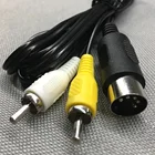 FZQWEG RCA кабель для Sega Genesis 1 Аудио Видео AV кабель Шнур