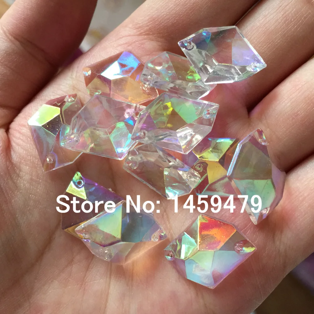 Новые акриловые Стразы Алмаз драгоценного камня для шитья аксессуар свадебного