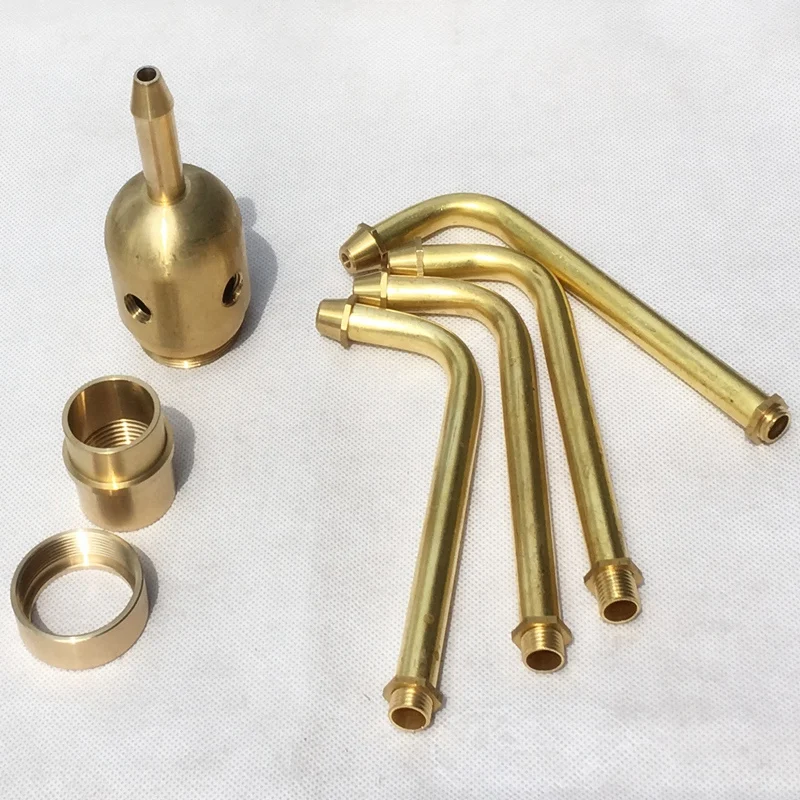 LBER медная Вращающаяся насадка для фонтана сада и бассейна фонтана|Опрыскиватели|