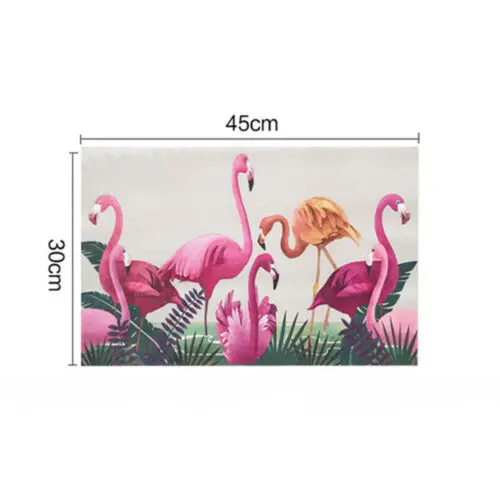 1 шт. полосатые салфетки из ПВХ обеденный стол коврик для обеда тарелки еды