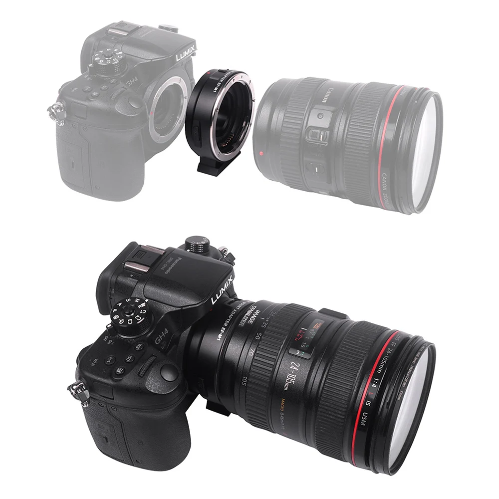 Адаптер для объектива Viltrox с кольцевым креплением AF автофокус Canon EF/фотообъектива