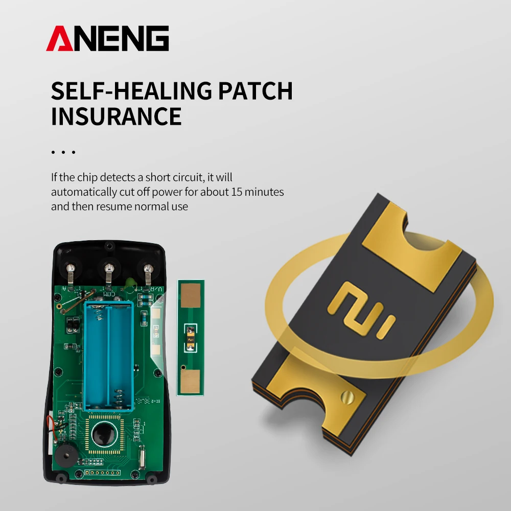 Цифровой мультиметр ANENG M10 True RMS 6000 отсчетов квадратный волновой амперметр