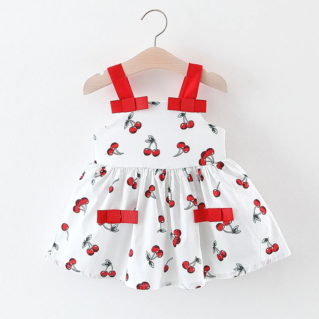 Детские платья для девочек праздничное платье принцессы без рукавов с принтом